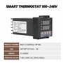 REX-C100 Contrôleur de Température Numérique PID Régulateur de Température du Thermostat 100-240 V Sortie de Relais 1500VAC 14 B
