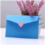 Lot de 60 mini enveloppes aux couleurs assorties avec 2 feuilles d'autocollants à faire soi-même, petites enveloppes assorties p
