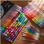 Shuttle Art lot de 360 marqueurs/stylos à encre gel 180 couleurs + 180 recharges de couleur, idéaux pour les livres de coloriage