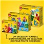 LEGO 11019 Classic Briques Et Fonctionnalités, 7 Mini-Modèles à Engrenage, avec Ballerine Dansante et Hélicoptère à Rotors Tourn