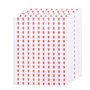 TOYANDONA 3200Pcs 10mm Autocollant Autocollant en Forme de flèche Autocollant de Produit défectueux étiquette de flèche Rouge po