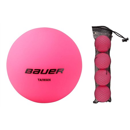 Bauer Rose Cool Hockey Balle (Lot de 4)