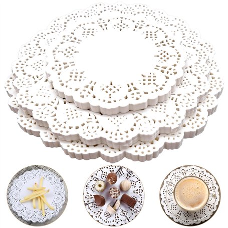 inheming Napperons Dentelle en Papier