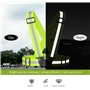 SANTOO Gilet de Sécurité Réfléchissant Visible à 360 ° Réglable pour Hommes et Femmes Course Jogging Vélo Moto