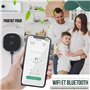 Heatzy Cool : Thermostat Connecté WiFi - Contrôleur Intelligent sans Fil pour Pompe à Chaleur et Climatiseur - Compatible Alexa,