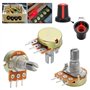 45 Pcs Kit Potentiomètre,(B1K B5K B10K B20K B50K B100K B250K B500K B1M)Linéaire Rotatif Potentiomètre, Potentiomètre Rotatif, Po