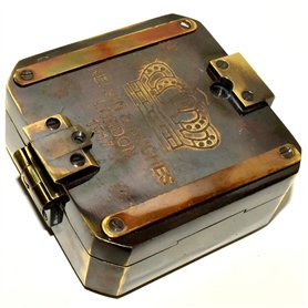 Nautical.Gift.Decor Brunton Boussole géologique vintage Kelvin Hughes en laiton