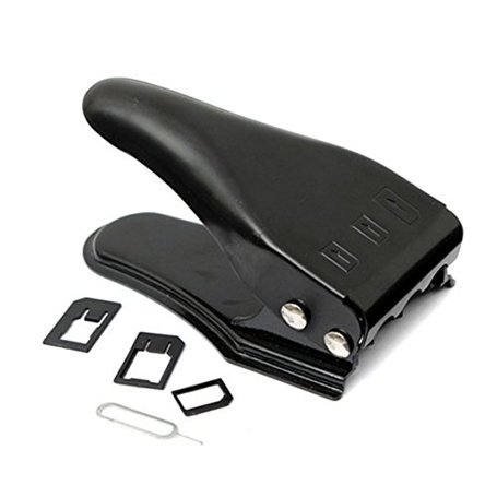 3 EN 1 Coupeur pour nano sim + 3 adaptateurs Nano Sim/Micro/Sim Card compatible Mini iPad/iPhone5/iphon4/iPhone3/Galaxy S3/ Sams