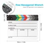 Ribvane Clap en acrylique pour réalisateurs de films - Photographie vidéo - Scène d'action - Avec une gomme magnétique pour tabl