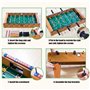 MOVKZACV Mini babyfoot de table de baby-foot, jeux de table pour enfants, jeux de baby-foot, accessoires pour la famille, divert