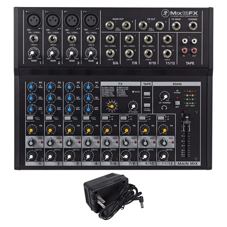 Mackie Mix Table de mixage 8 canaux Noir