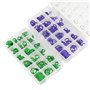 WMYCONGCONG Kit de joints toriques en caoutchouc pour compresseur de climatisation de voiture 18 tailles avec outil de retrait d