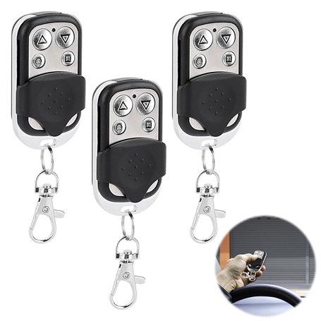 TNOMSNO 3 PCS Telecommande Universelle Portail