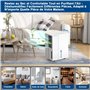 Déshumidificateur d Air Électrique 30L/Jour, Déshumidificateurs de Pièce avec App & Wi-Fi, 4 Modes, Purification de l'Air, Minut