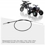 GOOFIT 910mm Leviers d'accélérateur Câble d'embrayage Remplacement pour 50cc 70cc 90cc 110cc 125cc Mobylette Chinois Scooter Chi