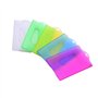 Toyvian 20pcs Plastique Titulaire de la Carte Titulaire Manchon pour Carte d'identité Carte de crédit Carte de Bus Cartes d'étud