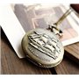 Infinite U Voilier Antique/Navires de Guerre/Bateau de Pirate Grand Montre de Poche Quartz Chiffres Arabes