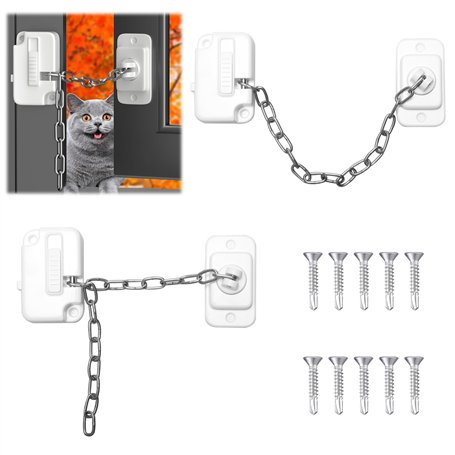 Lot de 2 verrous de fenêtre réglables pour fenêtre coulissante UPVC