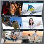 Appareil Photo Numérique 4K UHD Autofocus avec Carte 32G, Caméra de Vlogging 48 MP avec écran Rabattable à 180° et Lentille UV,