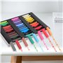 36 couleurs pastel tendres – Set de crayons pastel pour artistes, idéal comme craie pour tableau et craie pour cheveux pour enfa