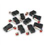 Lot de 10 micro-interrupteurs de fin de course avec levier à rouleau - Bouton de fermeture - Interrupteur de porte - Fenêtre - A