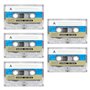 YSJCHEBS Pack De 5 Cassettes Vierges