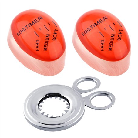 Lot de 2 minuteurs à œufs