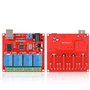 Module de relais 24V, module de relais 4 canaux Ordinateur USB Smart Switch Controller Module de relais, Puce de contrôle USB ha