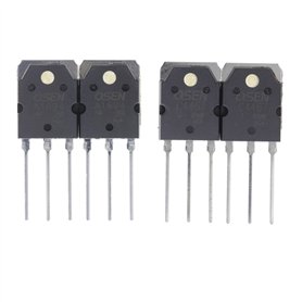 2 paires A1694 (2SA1694) + C4467 (2SC4467) NPN PNP Transistor de puissance au silicium TO-3PN 120V 11A 120W hFE:80-160