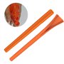 Lot de 3 pailles réutilisables en silicone - Paille Boba ouverte et lavable - Pas de brosse de nettoyage nécessaire- Pailles réu