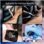 ATOMUS Lot de 100 aiguilles à tatouer jetables mélangées 3RL 5RL 7RL 9RL 3RS 5RS 7RS 9RS 5M1 7M1 Aiguilles en acier inoxydable s