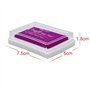 15 Encreurs Couleurs pour Tampons Coussins Encreurs d'empreintes Digitales pour Peinture Scrapbooking