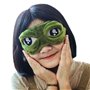 Linian Drôle Oeil de Grenouille Masque des Sommeil, Idéal pour Insomnie et Voyage