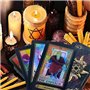 Xrten 78 Cartes Future Jeu de la Vente dans la Boîte Colorée, Jeu de Tarot Divinatoire à découvrir