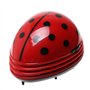 Mini Aspirateur a Main Collecteur de Poussière Forme de Coccinelle Bureau