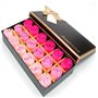 Xrten 18 Pièces Salle De Bain Parfumée Fleur, Rose Savon Décoratifs Parfumé pour Anniversaire/Mariage/Jour/La Fête De Saint Vale