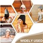 GUTERTOP Lot de 4 bonnets de sauna en feutre - Pour homme et femme - Pour les amateurs de sauna - Une expérience de bien-être (n