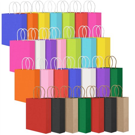 Vexillic Sac Cadeaux en Papier Kraft