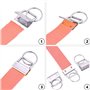 HAOBIN Key Fob Hardware Keychain Convient Aux éTiquettes à Clipser Manuelles Telles Que Les Bracelets De Poche,Cordons, Etc.Peut