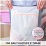 Newaner 7 pièces filet à linge machine a laver,sac a linge 3 tailles, pour éviter la déformation et les plis des vêtements, file