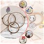 PERFETSELL Lot de 3 Cadres de Broderie au Point de Croix - Différentes Tailles - Rond en Plastique - Mini Anneau - Pour Producti