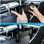 UIHOL Support Tablette Voiture, Porte Tablette pour Voiture Appui-tête Universel Auto Rotation 360° Taille Réglable 6-12 Pouces 