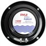 Pyle 2 PLMR60B 18 cm 180 mm Noir Double cône Haut-parleurs Waterproof pour mer Piscine Bateau hôtel pub Bar 4 ohm 75 Watt rms 15