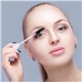 Brosses à Cils Tubes à Mascara Vide Réutilisables Brosses à Mascara en Cristal Mascara Brosse à Sourcils Applicateur pour Maquil
