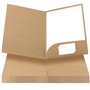 HEIHAK Lot de 25 dossiers en papier kraft A4 avec poches pour cartes