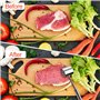 Relota Attendrisseur de Viande en 304 Acier Inoxydable, Marteau a Viande de Cuisine Double Face pour Ménagère Marteau à Steak Ar