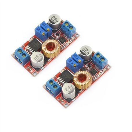 Aihasd 2PCS DC 5V-32V à 0.8V-30V 5A Buck Convertisseur Tension constante Courant Constant LED Driver CC CV Lithium-ION Module de