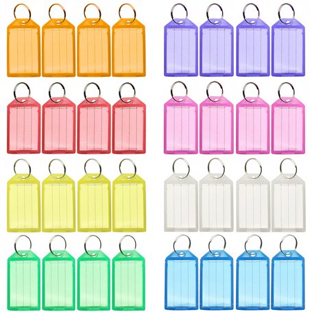 Kzouenzu Porte Cles Etiquette [32 Pièces]