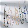 IERCZA cordon telephone portable,bijoux de telephone,dragonne telephone portable, Longe de téléphone portable, cristal rose anti