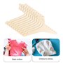 HJYDGJ Lot de 10 cintres en bois pour enfants – Porte-manteau antidérapant unisexe pour vêtements de bébé